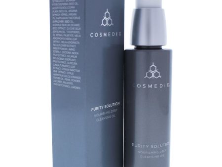 CosMedix Purity Solution Nourishing Deep Cleansing Oil by CosMedix for Unisex - 3.3 oz Cleansing Oil Online now