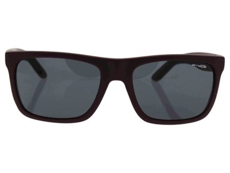 Arnette Arnette AN 4176 2309 87 Dropout - Fuzzy Burgundy Gray by Arnette for Unisex - 58-18-135 mm Sunglasses Online Sale