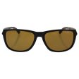 Arnette Arnette AN 4214 2314 83 Straight Cut - Matte Black Brown Polarized by Arnette for Men - 58-17-145 mm Sunglasses Online Hot Sale