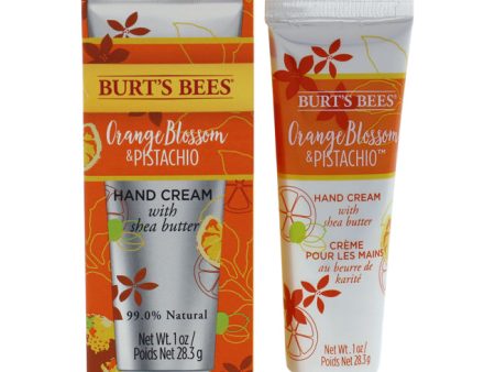 Burts Bees Orange Blossom and Pistachio Hand Cream by Burts Bees for Unisex - 1 oz Hand Cream Online Hot Sale