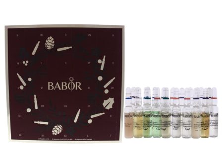 Babor Advent Calendar Limited Edition by Babor for Women - 24 x 2 ml Ampoules Algae Vitalizer, Perfect Glow, Beauty Rescue, Active Night, 3D Firming, Lift Express, Grand Cru The Rose, Grand Cru The White, Grand Cru The Black Online