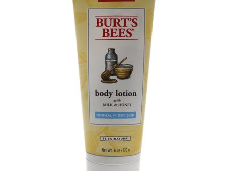 Burts Bees Milk and Honey Body Lotion by Burts Bees for Unisex - 6 oz Body Lotion Supply