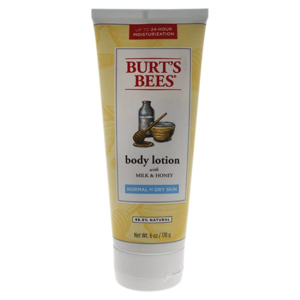 Burts Bees Milk and Honey Body Lotion by Burts Bees for Unisex - 6 oz Body Lotion Supply