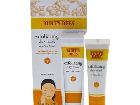 Burts Bees Exfoliating Clay Mask by Burts Bees for Unisex - 0.57 oz Mask Fashion