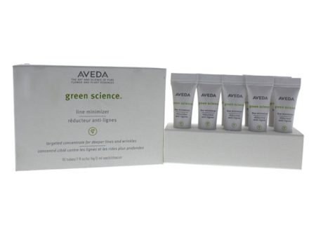 Aveda Green Science Line Minimizer by Aveda for Women - 10 x 0.1 oz Treatment For Sale