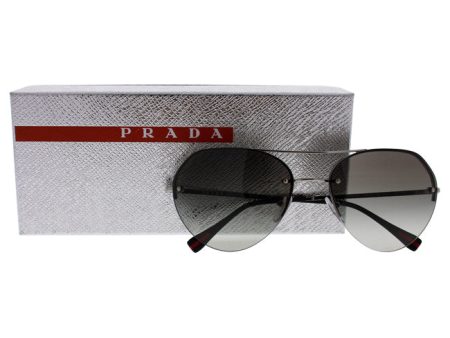 Prada Prada SPS 57R 1BC-0A7 - Silver Grey Gradient by Prada for Men - 59-16-135 mm Sunglasses Discount