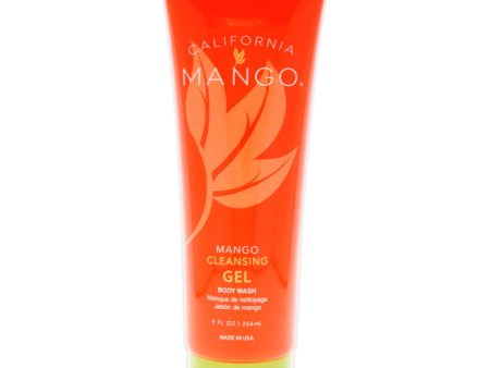 California Mango Mango Cleansing Gel Body Wash by California Mango for Unisex - 9 oz Body Wash Hot on Sale