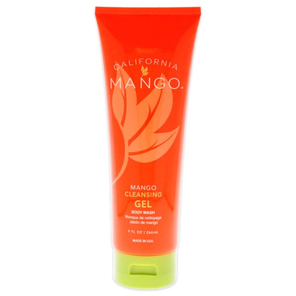 California Mango Mango Cleansing Gel Body Wash by California Mango for Unisex - 9 oz Body Wash Hot on Sale