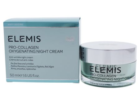 Elemis Pro-Collagen Oxygenating Night Cream by Elemis for Unisex - 1.7 oz Cream Online Hot Sale