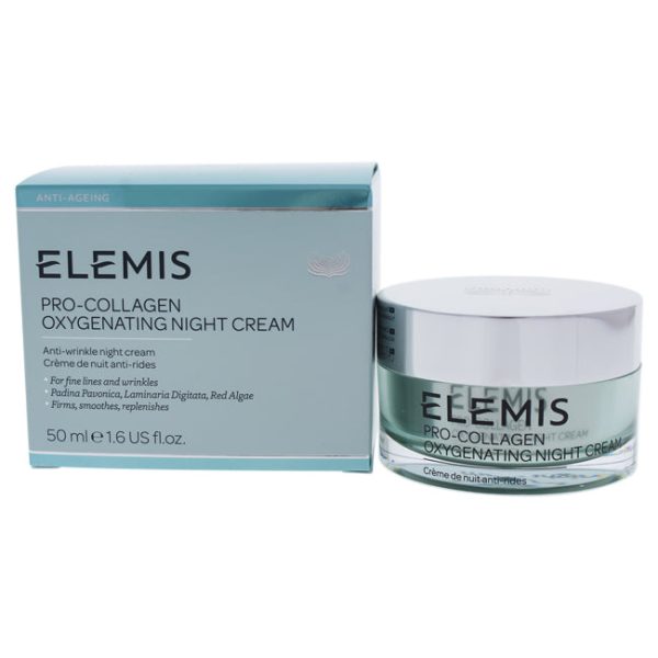 Elemis Pro-Collagen Oxygenating Night Cream by Elemis for Unisex - 1.7 oz Cream Online Hot Sale