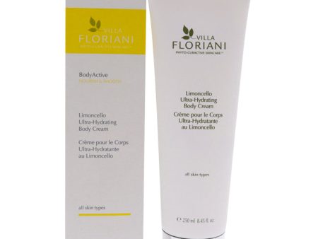 Villa Floriani Ultra Hydrating Body Cream - Limoncello by Villa Floriani for Women - 8.45 oz Body Cream Hot on Sale