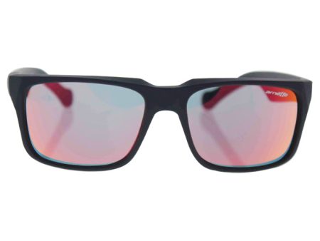 Arnette Arnette AN 4211 447 6Q D Street - Fuzzy Black Red by Arnette for Men - 55-17-130 mm Sunglasses on Sale