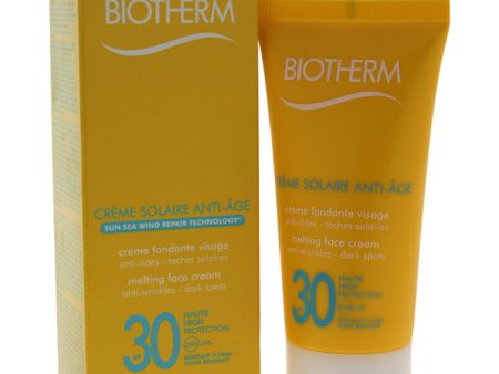 Biotherm Creme Solaire Anti-Age Ultra Melting Face Cream SPF 30 by Biotherm for Women - 1.69 oz Sun Care Supply