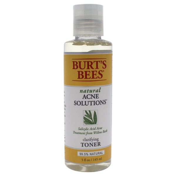 Burts Bees Natural Acne Solutions Clarifying Toner by Burts Bees for Unisex - 5 oz Toner Hot on Sale