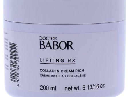 Babor Doctor Lifting RX Collagen Rich Cream by Babor for Women - 6.76 oz Cream Online