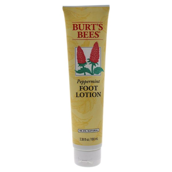 Burts Bees Peppermint Foot Lotion by Burts Bees for Unisex - 3.38 oz Lotion Online Sale