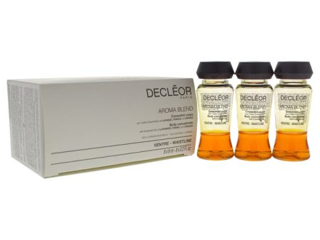 Decleor Aroma Blend Body Concentrate Waistline by Decleor for Women - 8 x 0.2 oz Oil Online now