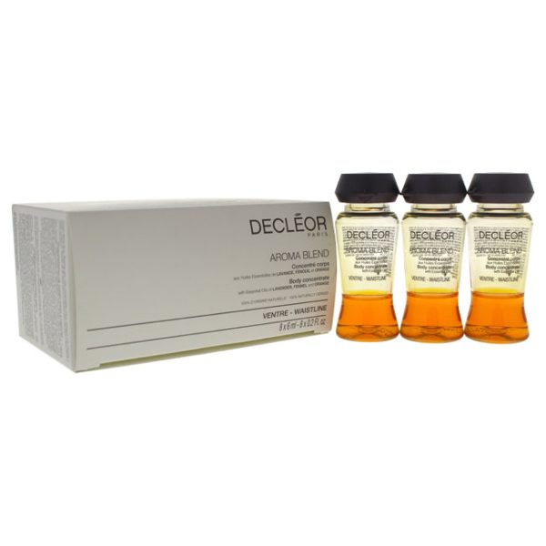 Decleor Aroma Blend Body Concentrate Waistline by Decleor for Women - 8 x 0.2 oz Oil Online now