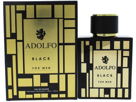 Adolfo Dominguez Black by Adolfo Dominguez for Men - 3.4 oz EDT Spray Discount