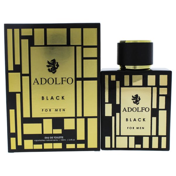 Adolfo Dominguez Black by Adolfo Dominguez for Men - 3.4 oz EDT Spray Discount