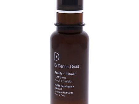 Dr. Dennis Gross Ferulic Plus Retinol Fortifying Neck Emulsion by Dr. Dennis Gross for Unisex - 1.7 oz Emulsion (Unboxed) Sale