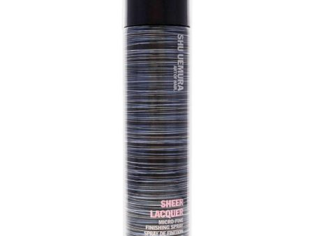 Shu Uemura Sheer Lacquer Micro Fine Finishing Spray by Shu Uemura for Unisex - 8 oz Hair Spray For Cheap