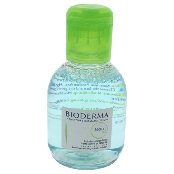 Bioderma Sebium H2O Purifying Cleansing Micelle Solution by Bioderma for Unisex - 3.33 oz Cleanser Fashion