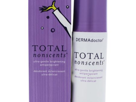 DERMAdoctor Total NonScents Ultra-Gentle Brightening Antiperspirant by DERMAdoctor for Women - 3 oz Deodorant For Discount