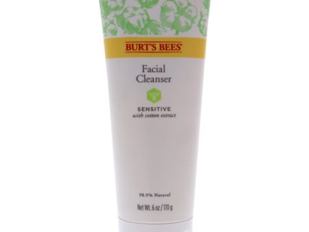 Burts Bees Sensitive Facial Cleanser by Burts Bees for Unisex - 6 oz Cleanser Supply