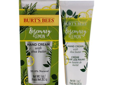 Burts Bees Rosemary and Lemon Hand Cream by Burts Bees for Unisex - 1 oz Hand Cream Online