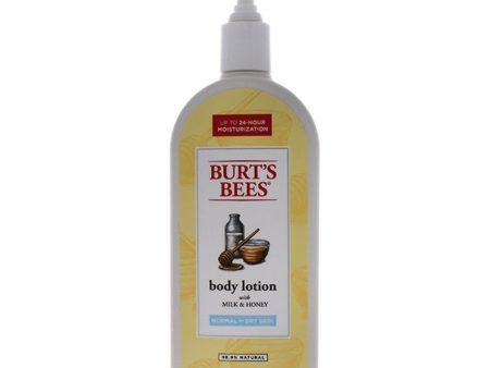 Burts Bees Milk and Honey Body Lotion by Burts Bees for Unisex - 12 oz Body Lotion Cheap