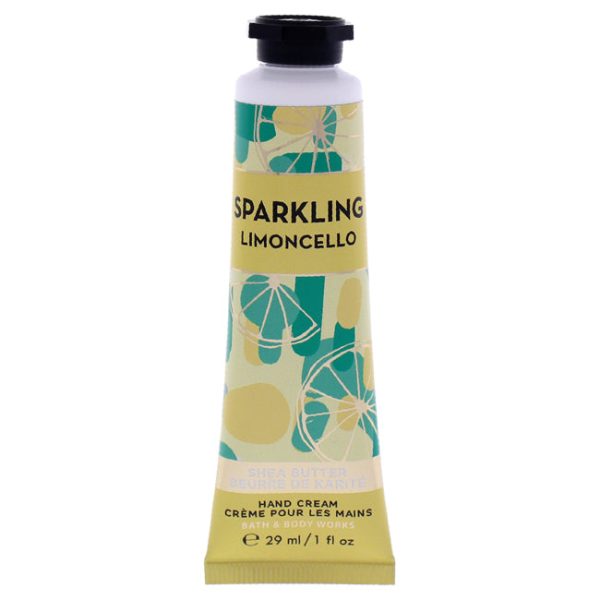 Bath and Body Works Shea Butter Hand Cream - Sparkling Limoncello by Bath and Body Works for Unisex - 1 oz Hand Cream Fashion