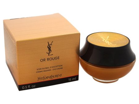 Yves Saint Laurent Or Rouge Eye Cream by Yves Saint Laurent for Unisex - 0.5 oz Cream For Discount