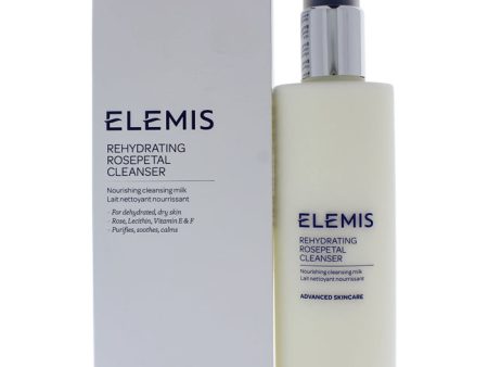 Elemis Rehydrating Rosepetal Cleanser by Elemis for Unisex - 6.8 oz Cleanser For Sale