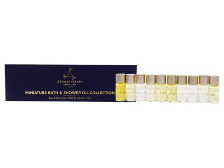 Aromatherapy Associates Miniature Bath and Shower Oil Collection by Aromatherapy Associates for Women - 10 x 0.1 oz Shower Oil For Sale