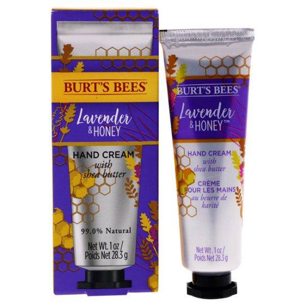 Burts Bees Lavender and Honey Hand Cream by Burts Bees for Unisex - 1 oz Hand Cream Online now