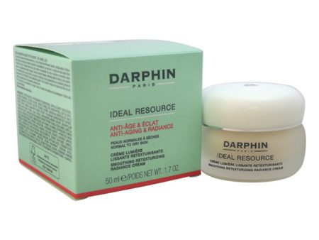 Darphin Ideal Resource Smoothing Retexturizing Radiance Cream For Normal To Dry Skin by Darphin for Unisex - 1.7 oz Cream Sale