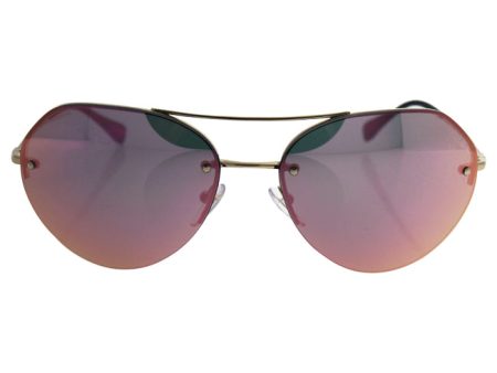 Prada Prada SPS 57R ZVN-5L2 - Gold Grey Rose by Prada for Men - 59-16-135 mm Sunglasses Discount