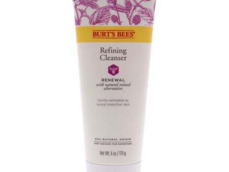 Burts Bees Renewal Refining Cleanser by Burts Bees for Unisex - 6 oz Cleanser For Cheap