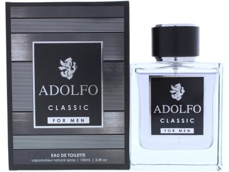 Adolfo Couture Adolfo Classic by Adolfo Couture for Men - 3.4 oz EDT Spray Hot on Sale