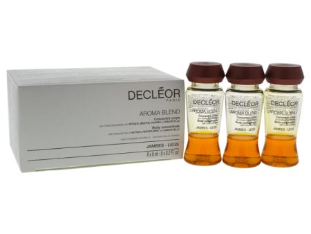 Decleor Aroma Blend Body Concentrate Legs by Decleor for Women - 8 x 0.2 oz Oil For Sale