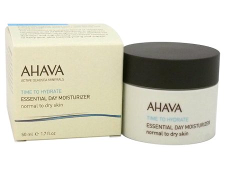 AHAVA Time To Hydrate Essential Day Moisturizer - Normal to Dry Skin by AHAVA for Unisex - 1.7 oz Moisturizer Online Sale