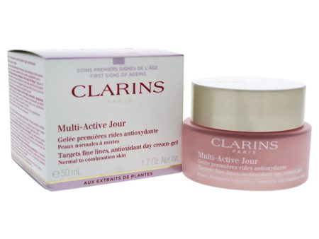 Clarins Multi-Active Day Cream-Gel by Clarins for Unisex - 1.7 oz Cream Supply