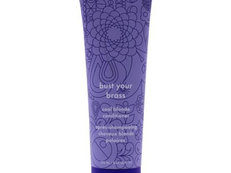 Amika Bust Your Brass Cool Blonde Conditioner by Amika for Unisex - 8.45 oz Conditioner For Cheap