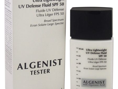 Algenist Ultra Lightweight UV Defense Fluid SPF 50 by Algenist for Women - 1 oz Fluid (Tester) Hot on Sale