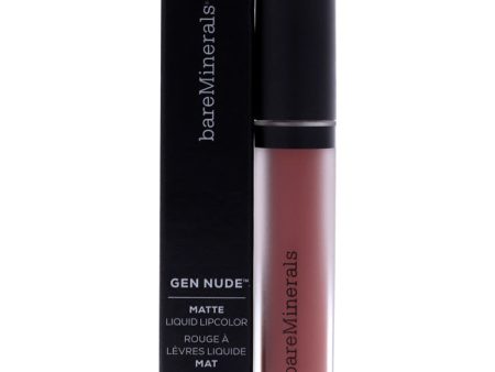 bareMinerals Gen Nude Matte Liquid Lipcolor - Boss by bareMinerals for Women - 0.13 oz Lipstick Discount