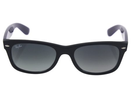 Ray Ban Ray Ban RB 2132 6183 71 New Wayfare - Black Blue Violet Grey Gradient by Ray Ban for Men - 52-18-145 mm Sunglasses on Sale