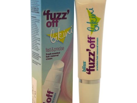 Bliss Fuzz Off Bikini Hair Removal Cream by Bliss for Unisex - 2 oz Cream Online Sale