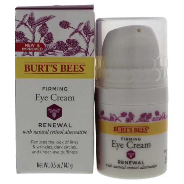 Burts Bees Renewal Smoothing Eye Cream by Burts Bees for Unisex - 0.5 oz Eye Cream Fashion