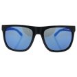 Arnette Arnette AN 4143 2225 55 Fire Drill - Gloss Black Gummy Blueberry Blue by Arnette for Men - 59-15-135 mm Sunglasses Online Hot Sale